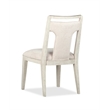 Bowery Hill Upholstered Side Chair 2-Pack in Misty Cloud 300 lb Capacity
