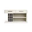 Bowery Hill Sideboard in Misty Cloud With Wine Storage and 15 Slots