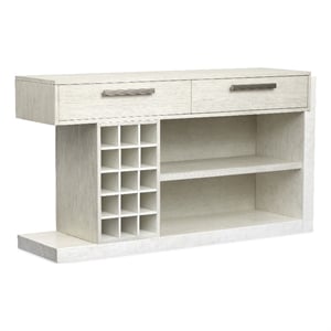 Bowery Hill Sideboard in Misty Cloud With Wine Storage and 15 Slots