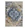 Bowery Hill Vintage Faded Turkish Medallion Area Rug 3'9