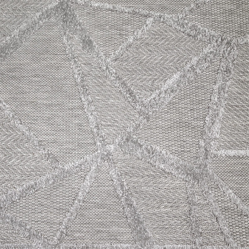 Bowery Hill Geometric Indoor Outdoor Area Rug 6'7