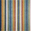 Bowery Hill Colorful Line Indoor Outdoor Area Rug Runner 2' x 8' in Multi-Color