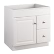 Bowery Hill 30-Inch 2-Drawer Wood Vanity Without Top in White