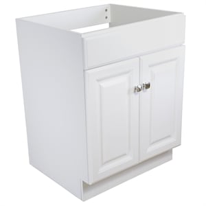 Bowery Hill 24-Inch Bathroom Wood Vanity Without Top in White