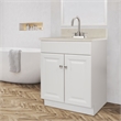 Bowery Hill 24-Inch Bathroom Wood Vanity Without Top in White