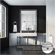 Bowery Hill Traditional Stainless Steel Robe Hook in Chrome/White
