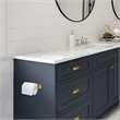 Bowery Hill 8-Inch Metal Toilet Paper Holder in Polished Brass