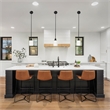 Bowery Hill Steel Flush Mount Ceiling Light in Brushed Nickel 2-Light