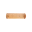 Bowery Hill Rustic 14-Inch Wood Paper Towel Holder in Honey Oak
