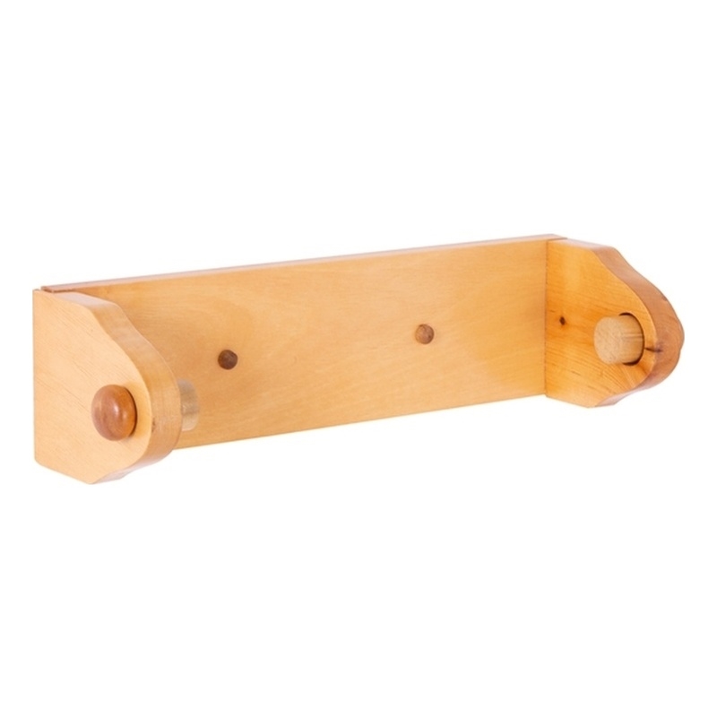Bowery Hill Rustic 14-Inch Wood Paper Towel Holder in Honey Oak