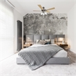 Bowery Hill 5-Blade Stainless Steel Ceiling Fan in Satin Nickel 52 Inch