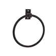 Bowery Hill Aluminum Bath Accessory Kit in Matte Black 4-Piece