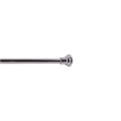 Bowery Hill Classic Adjustable 42 to 72 Inch Shower Rod in Polished Chrome