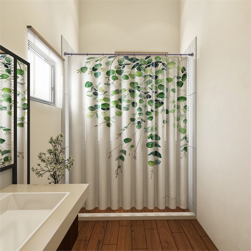 Bowery Hill Classic Adjustable 42 to 72 Inch Shower Rod in Polished Chrome