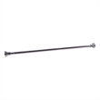 Bowery Hill Classic Adjustable 42 to 72 Inch Shower Rod in Polished Chrome
