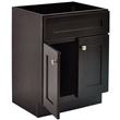 Bowery Hill 30-Inch Wood Vanity Without Top in Espresso Fully Assembled