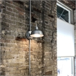Bowery Hill 10 Inch Indoor/Outdoor Stainless Steel Wall Light in Silver