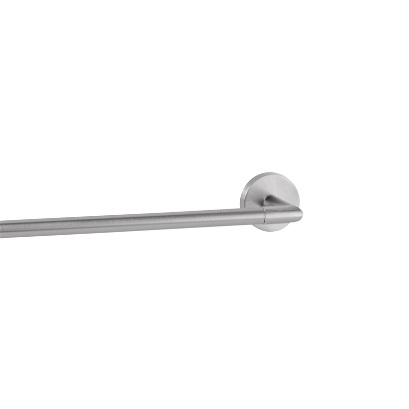 Bowery Hill Contemporary Metal Towel Bar in Satin Nickel 18 Inch