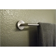 Bowery Hill Contemporary Metal Towel Bar in Satin Nickel 18 Inch