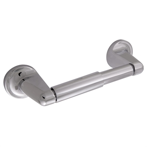 Bowery Hill Metal Toilet Paper Holder in Polished Chrome/Silver