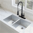 Bowery Hill Kitchen Sink Drain Strainer with T-Handle in Stainless Steel