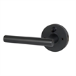 Bowery Hill Reversible Metal Privacy Bed and Bath Lever in Matte Black