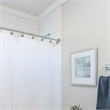 Bowery Hill 1-Inch Shower Rod Steel Mounting Bracket in Satin Nickel 5-Pack