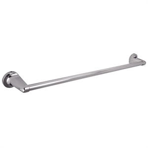 Bowery Hill 24-Inch Metal Towel Bar in Polished Chrome/Silver
