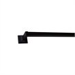 Bowery Hill 24-Inch Traditional Metal Towel Bar in Matte Black