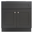 Bowery Hill 30-Inch Wood Vanity Without Top in Urbane Bronze