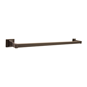 Bowery Hill 24&quot Traditional Metal Towel Bar in Oil Rubbed Bronze