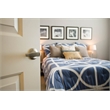 Bowery Hill Privacy Straight Brass Door Handle in Oil Rubbed Bronze