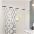 Bowery Hill Classic Adjustable 50 to 84-inch Shower Rod in Chrome
