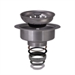 Bowery Hill Stainless Steel Kitchen Sink Drain Strainer in Silver