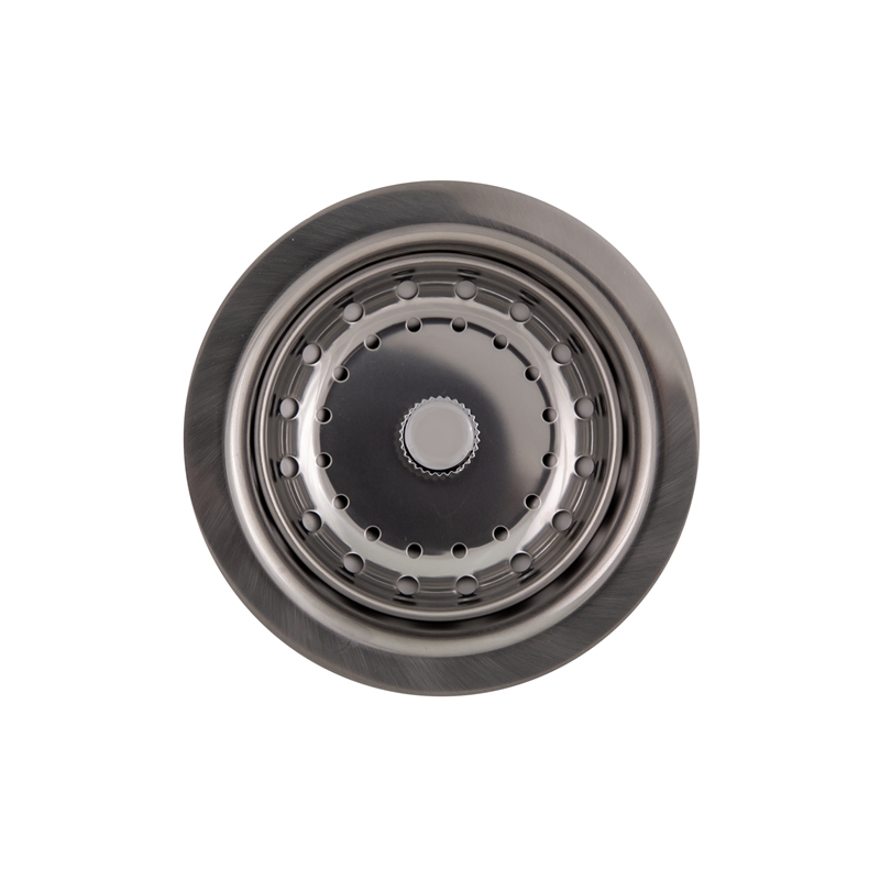 Bowery Hill Stainless Steel Kitchen Sink Drain Strainer in Silver