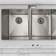 Bowery Hill Stainless Steel Kitchen Sink Drain Strainer in Silver