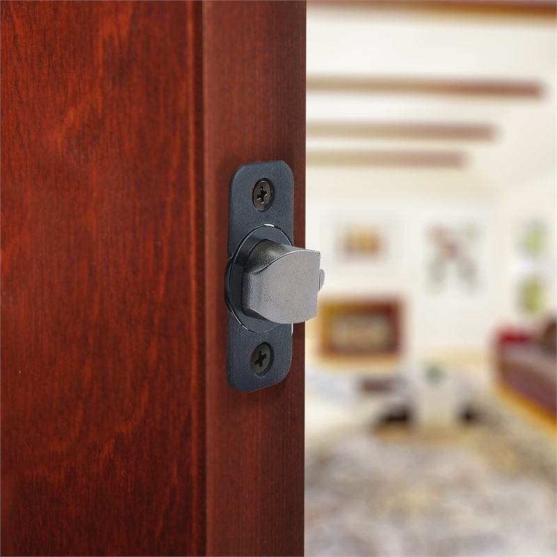 Bowery Hill Metal 6-Way Replacement Passage Latch in Oil Rubbed Bronze