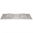 Bowery Hill Double Sink Cultured Marble Vanity Top in White 73-Inch