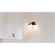 Bowery Hill 2-Light Stainless Steel Wall Mount Sconce in Bronze