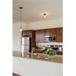 Bowery Hill Steel Indoor Semi-Flush Ceiling Mount Light in Coffee Bronze