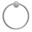 Bowery Hill Transitional Bathroom Towel Ring in Polished Chrome