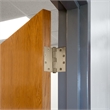 Bowery Hill Door Hinge in Antique Brass 4 1/2 Inch 5/8 Inch Radius 9 Pack