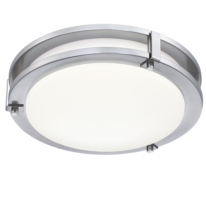 Bowery Hill 5 Color Temperature LED Flush Ceiling Light 11 Inch 2-Pack