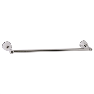 Bowery Hill Stainless Steel Towel Bar in Polished Chrome 18 Inch