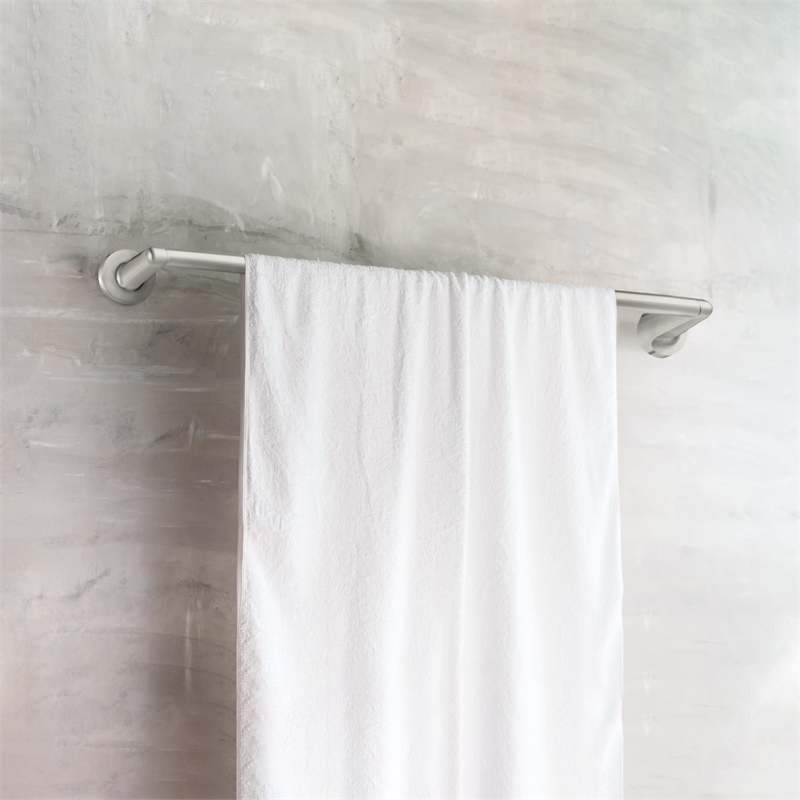 Bowery Hill Stainless Steel Towel Bar in Polished Chrome 18 Inch