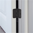 Bowery Hill Door Hinge in Matte Black 3 1/2 Inch 5/8 Inch Radius 12 Pack