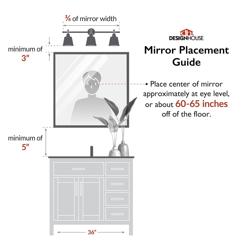 Bowery Hill Arched Decorative Wall Mirror with Gold Frame 30