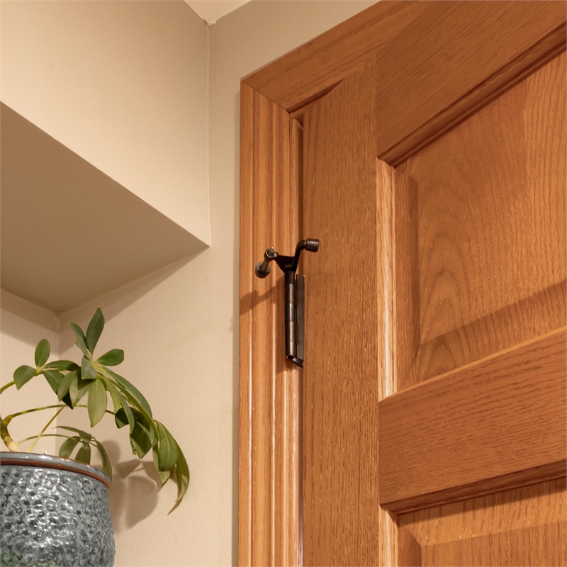 Bowery Hill Jumbo Hinge Pin Door Stop in Oil Rubbed Bronze 2.2 Inch 10 Pack