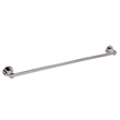 Bowery Hill Contemporary Bathroom Towel Bar in Polished Chrome 24-Inch