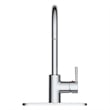 Bowery Hill Single Metal Handle Kitchen Faucet in Polished Chrome